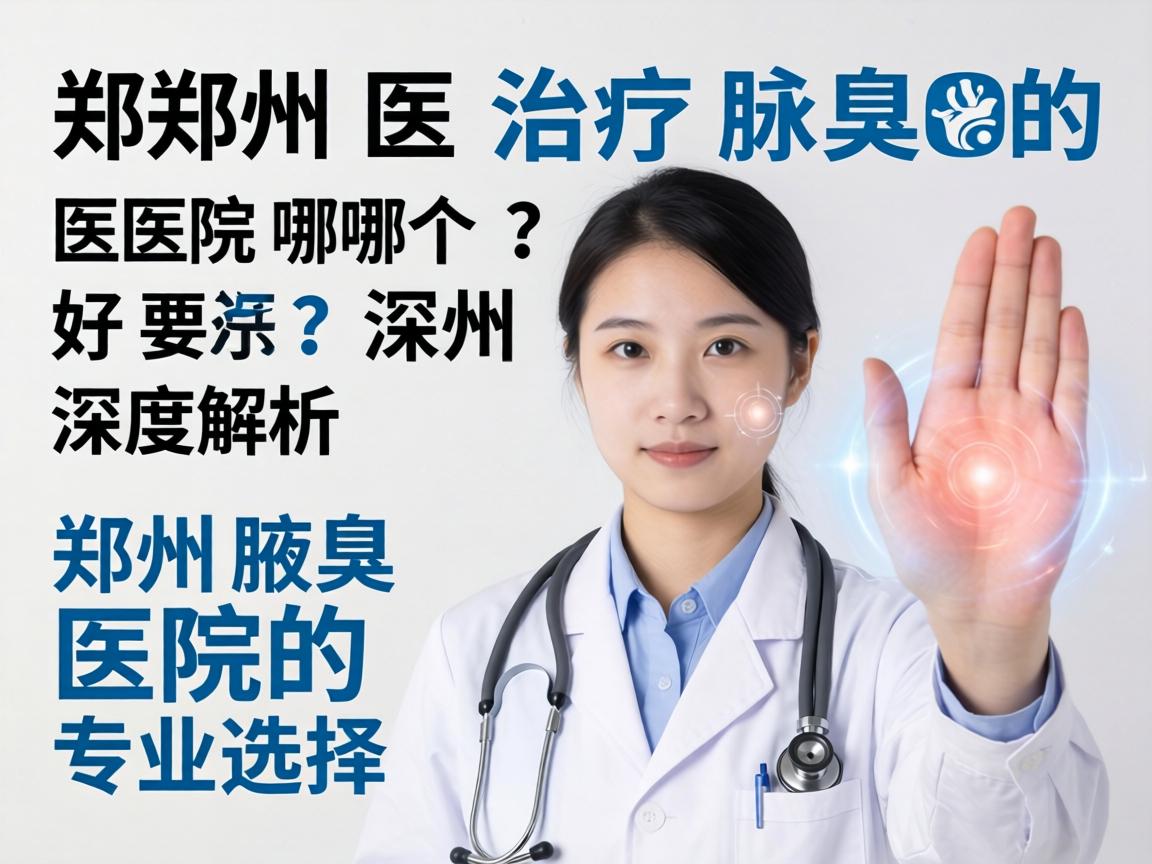 郑州治疗腋臭的医院哪个好？深度解析郑州腋臭医院的专业选择