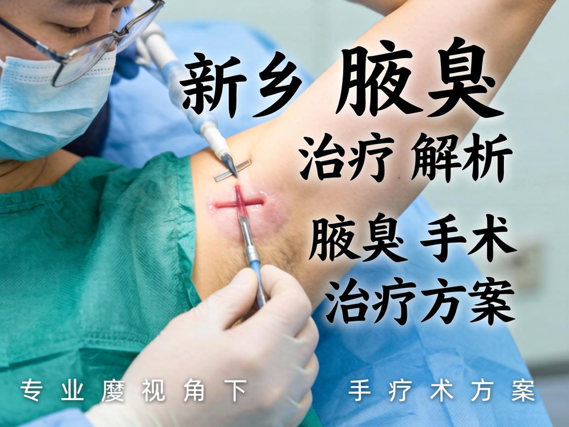 新乡腋臭手术治疗解析，专业视角下的腋臭手术治疗方案