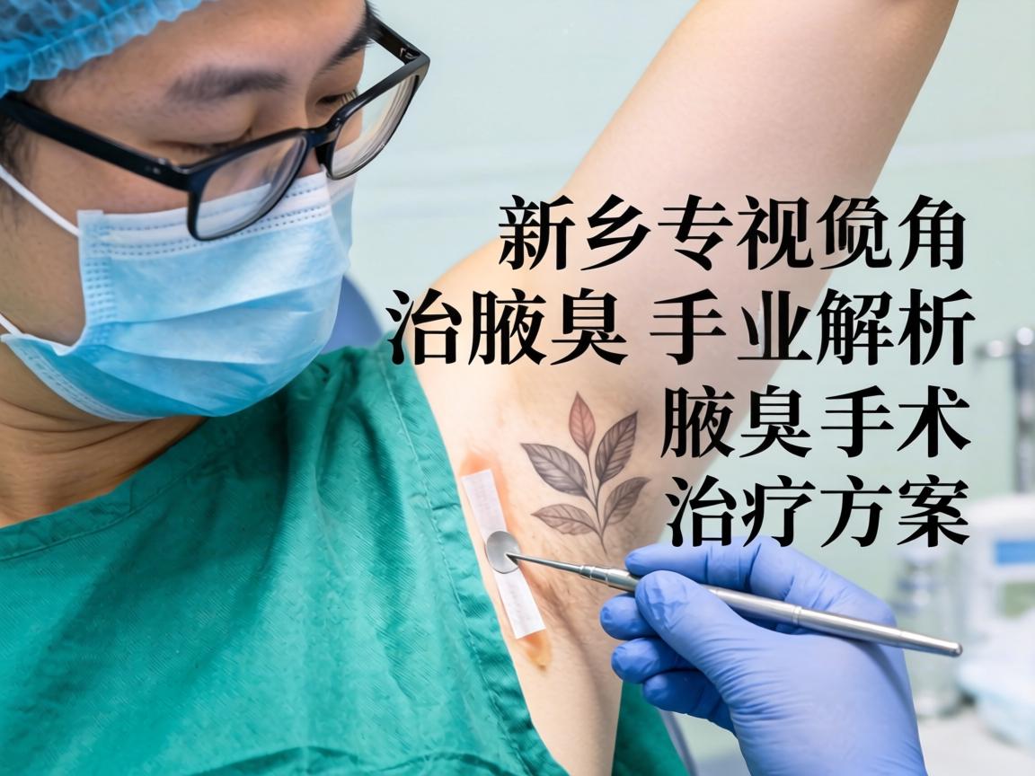 新乡腋臭手术治疗解析，专业视角下的腋臭手术治疗方案