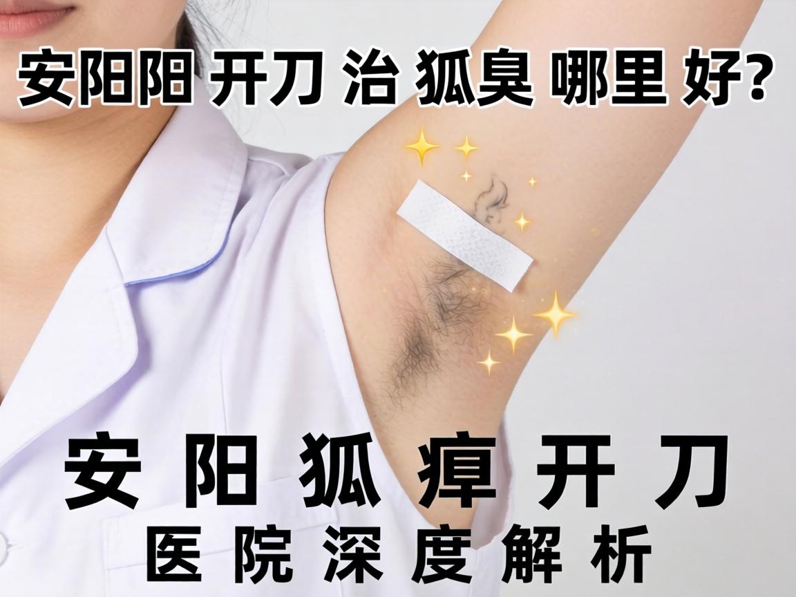 安阳开刀治狐臭哪里好？安阳狐臭开刀医院深度解析