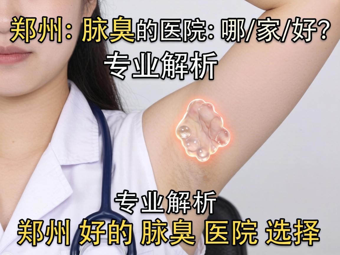 郑州腋臭医院哪家好？专业解析郑州好的腋臭医院选择