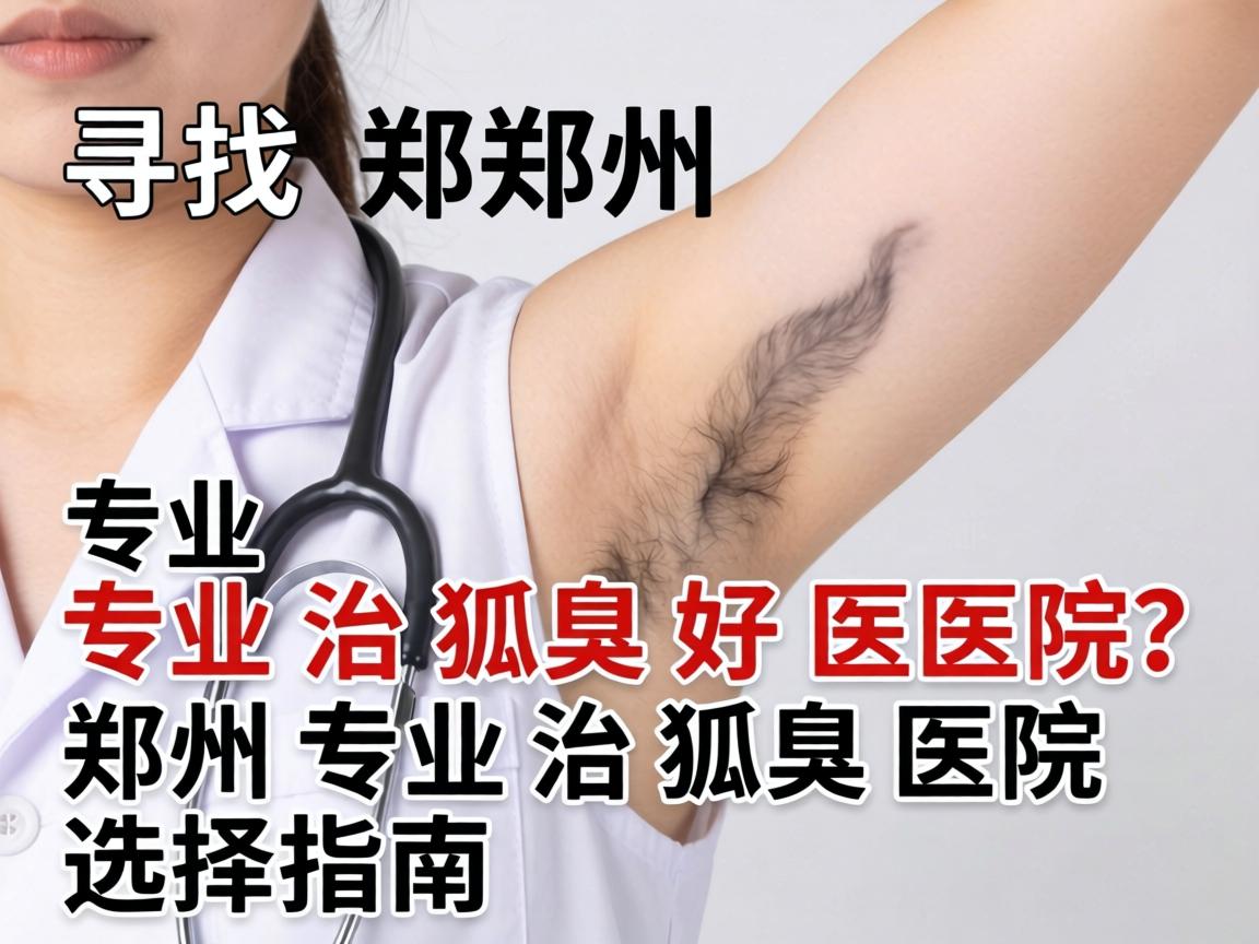 寻找郑州专业治狐臭好医院？郑州专业治狐臭医院选择指南