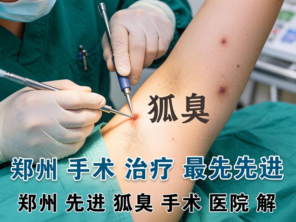 郑州手术治疗狐臭最先进 郑州先进狐臭手术医院解析