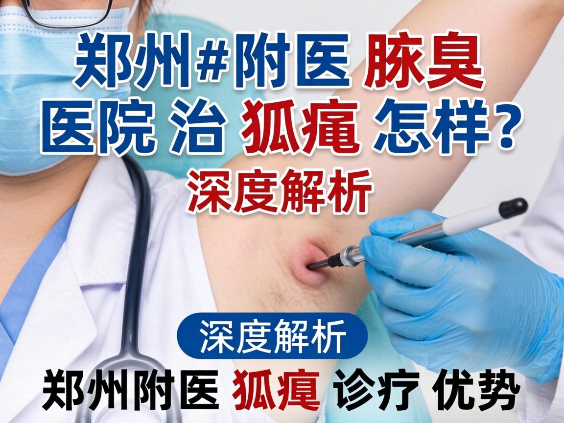 郑州附医腋臭医院治狐臭怎样？深度解析郑州附医狐臭诊疗优势
