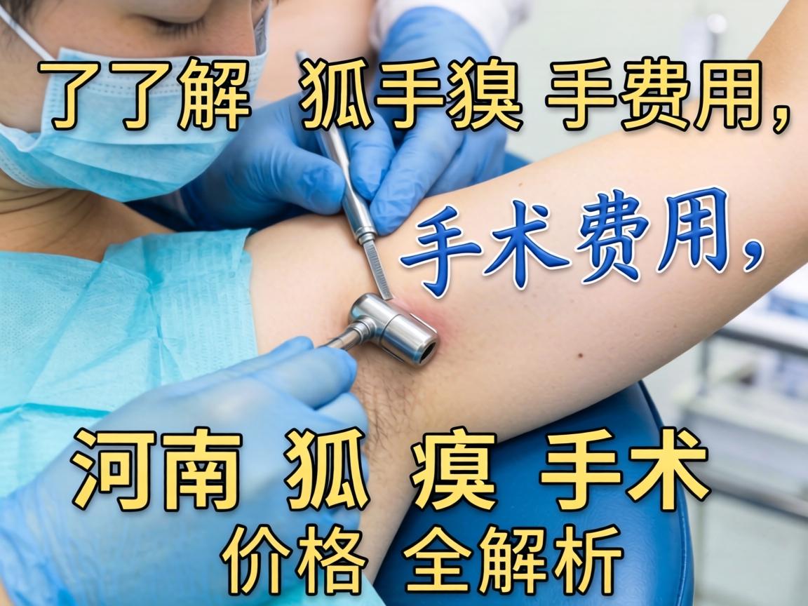 了解狐臭手术费用，河南狐臭手术价格全解析