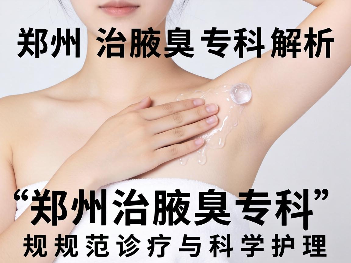 郑州治腋臭专科解析，郑州治腋臭专科的规范诊疗与科学护理
