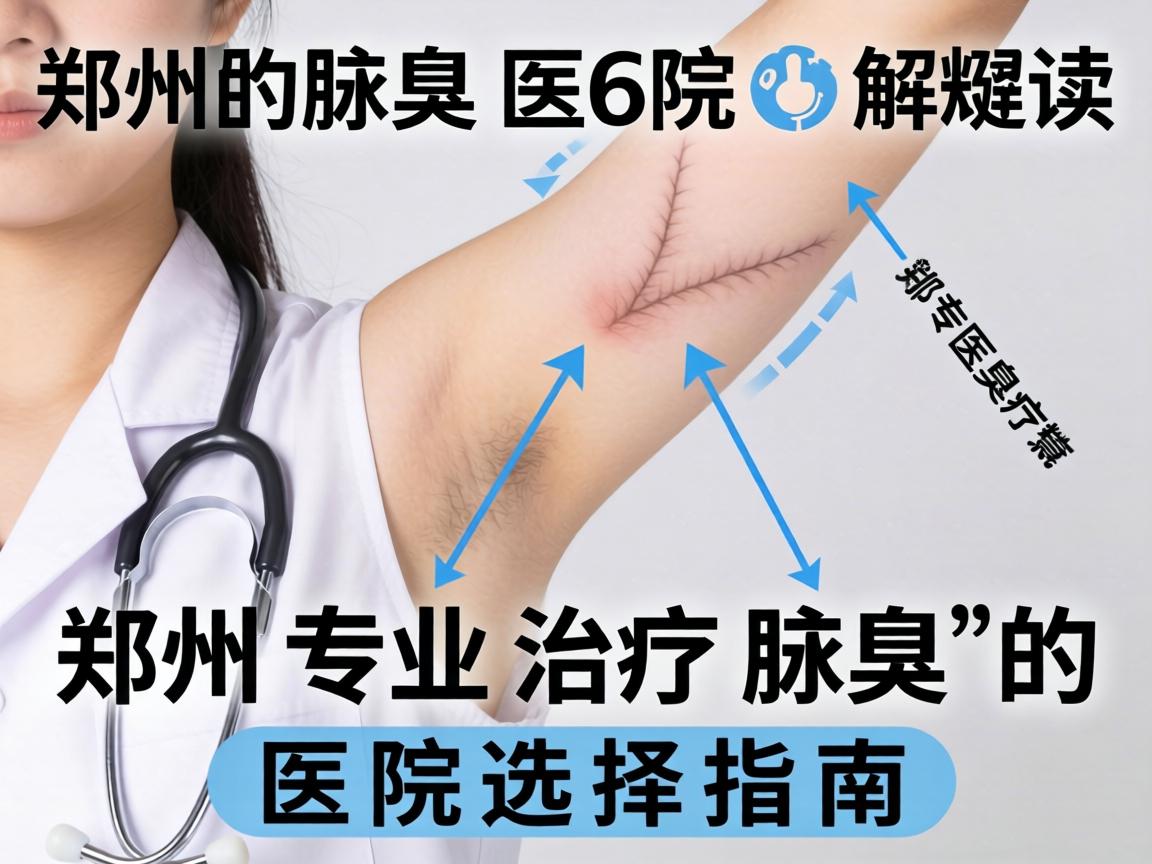 郑州腋臭医院解读，郑州专业治疗腋臭的医院选择指南