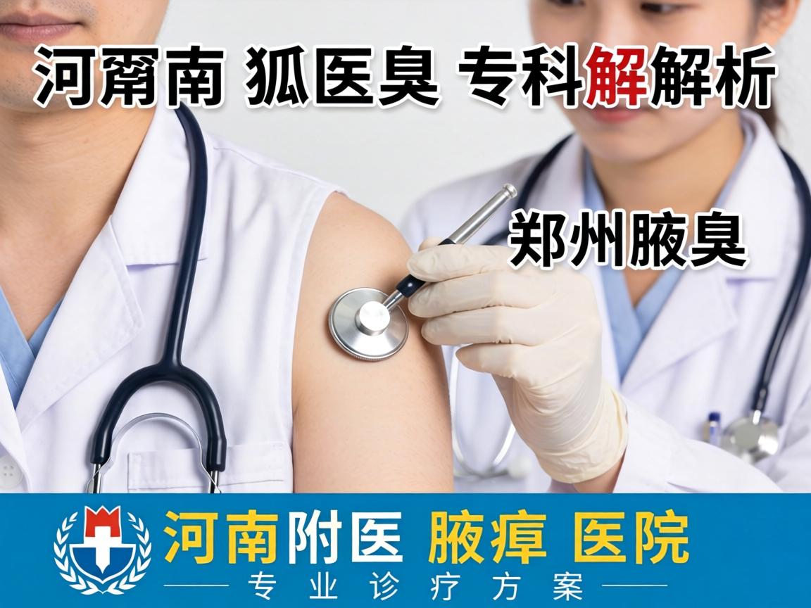 河南狐臭专科解析，郑州附医腋臭医院的专业诊疗方案
