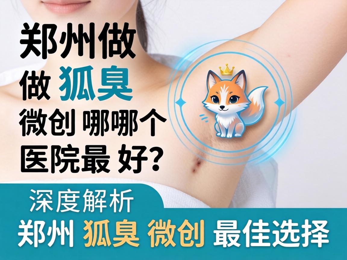 郑州做狐臭微创哪个医院最好？深度解析郑州狐臭微创最佳选择