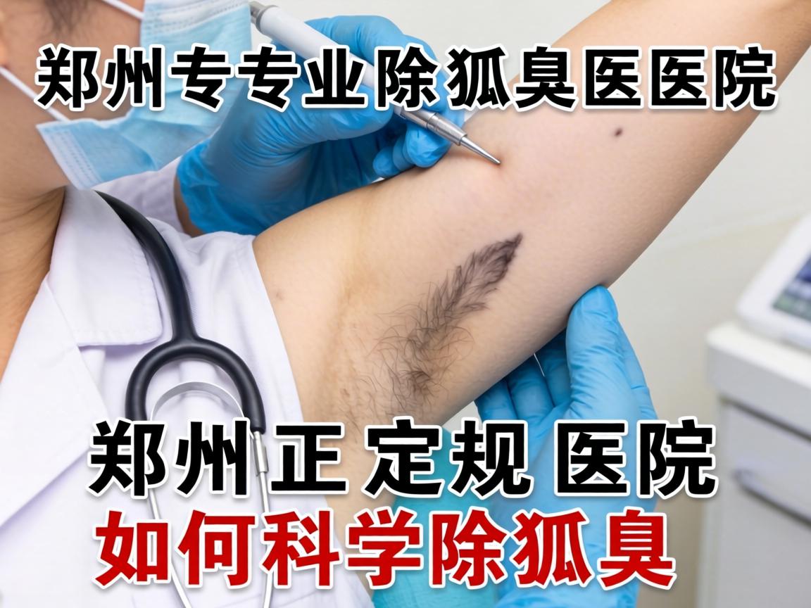 郑州专业除狐臭医院解析，郑州正规医院如何科学除狐臭