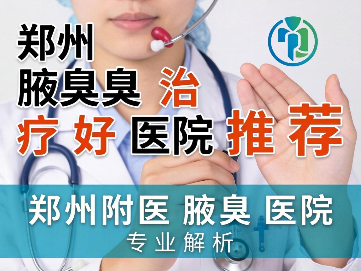郑州腋臭治疗好医院推荐，郑州附医腋臭医院专业解析