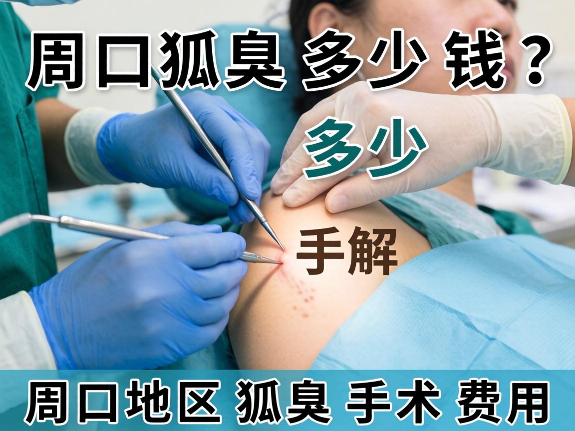 周口狐臭手术多少钱？详解周口地区狐臭手术费用