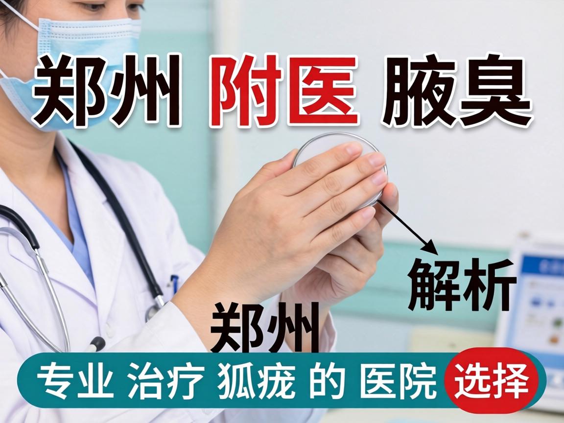 郑州附医腋臭医院解析，郑州专业治疗狐臭的医院选择