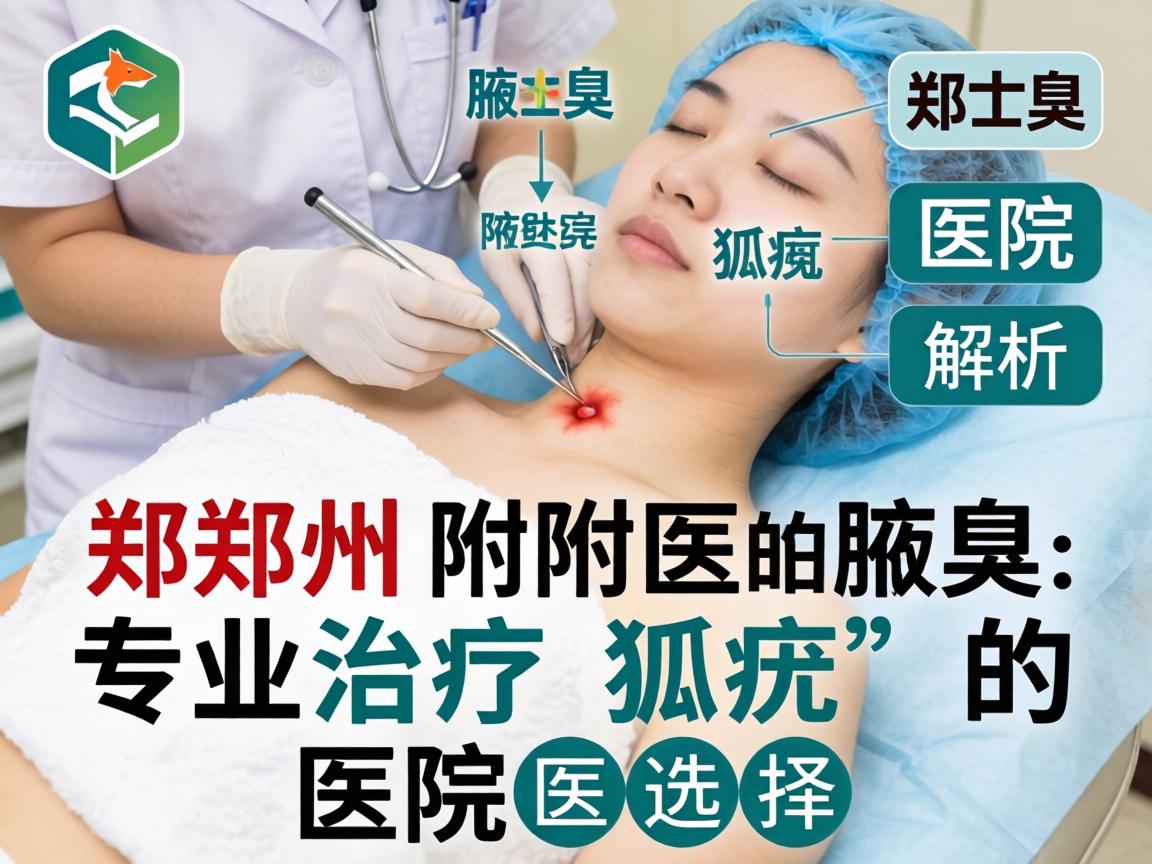 郑州附医腋臭医院解析，郑州专业治疗狐臭的医院选择
