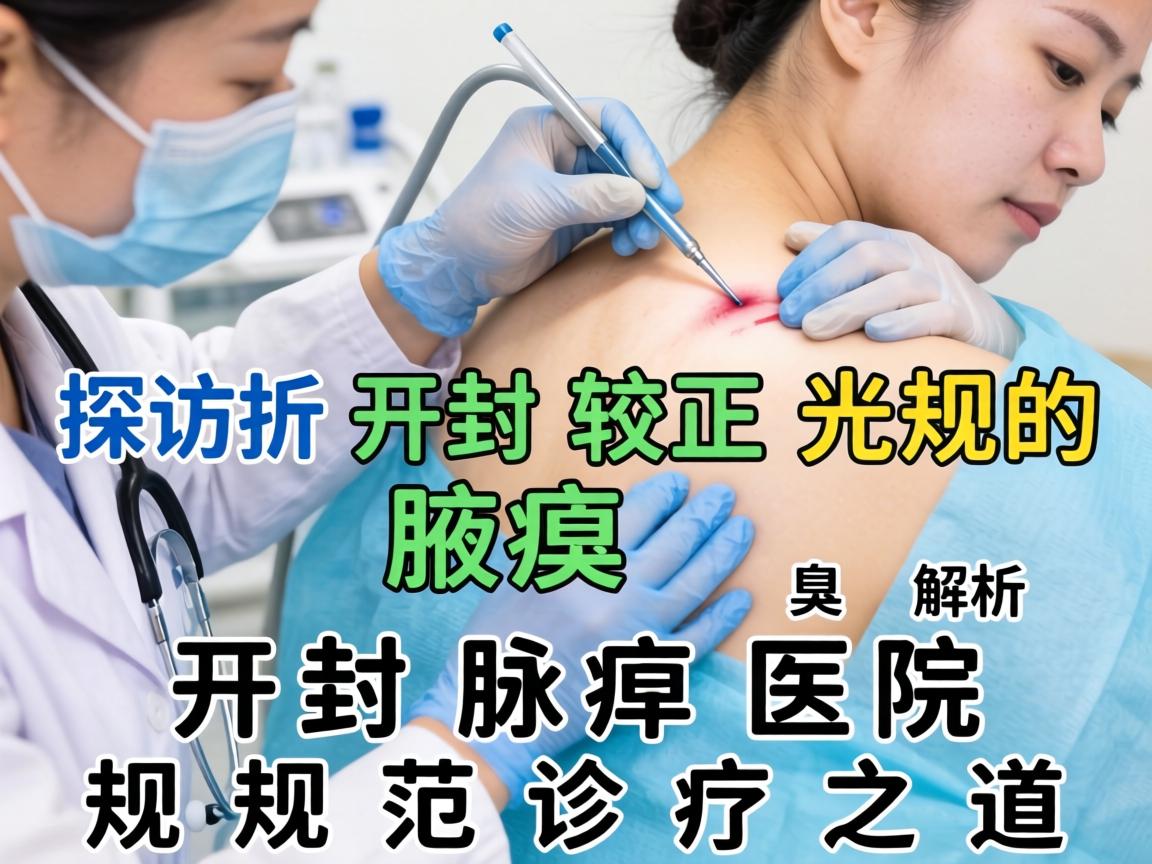 探访开封较正规的腋臭医院，解析开封腋臭医院的规范诊疗之道