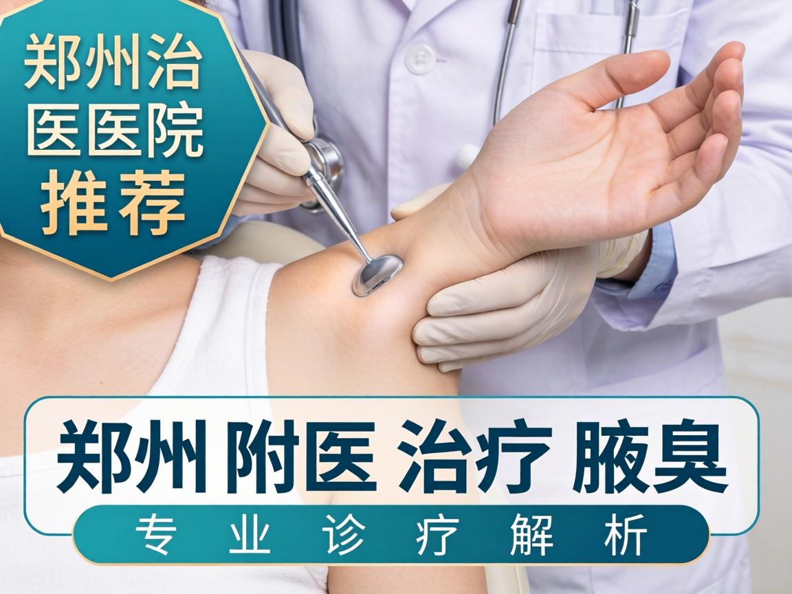 郑州治疗腋臭医院推荐，郑州附医腋臭医院专业诊疗解析