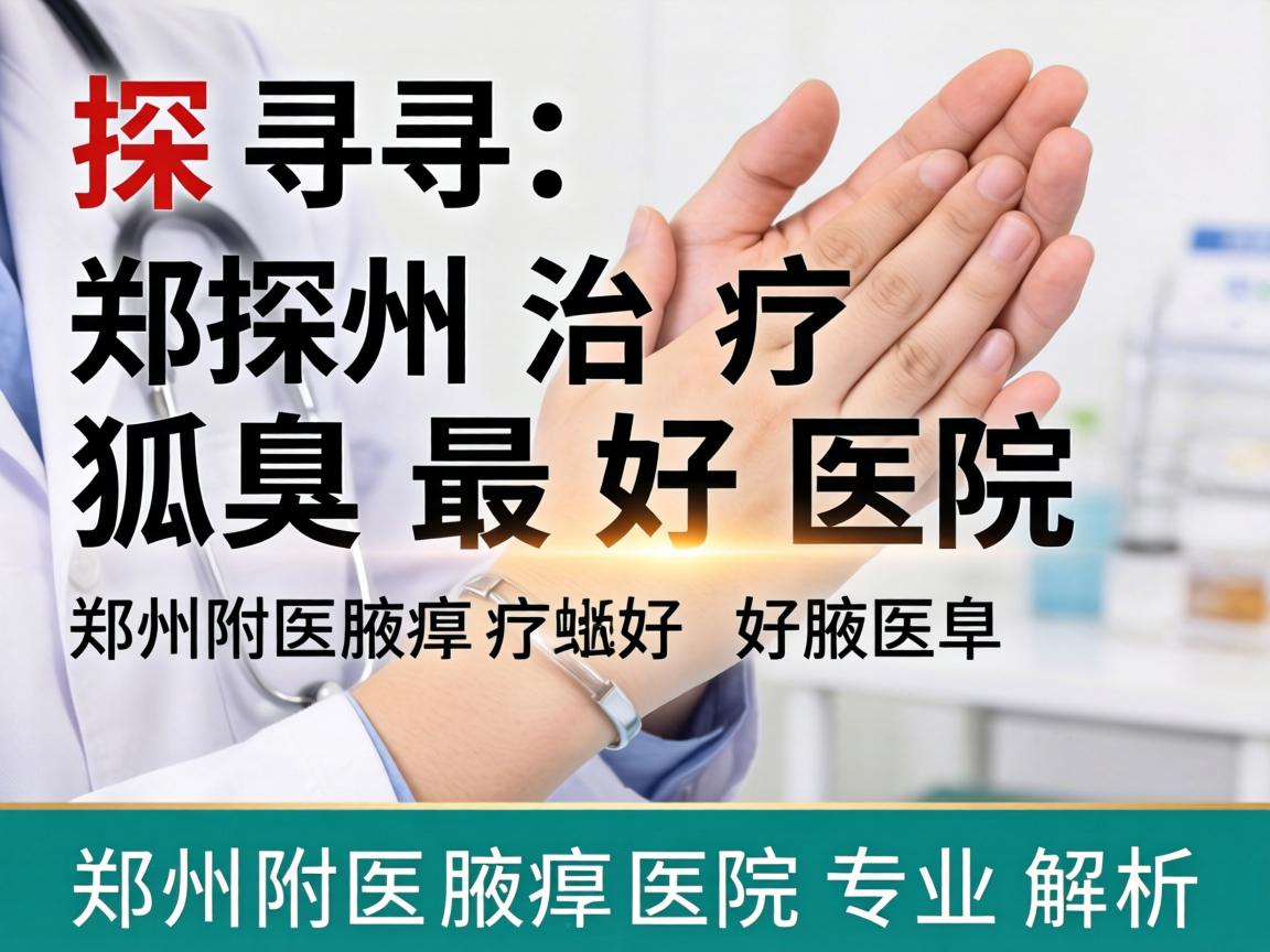 探寻郑州治疗狐臭最好医院，郑州附医腋臭医院专业解析