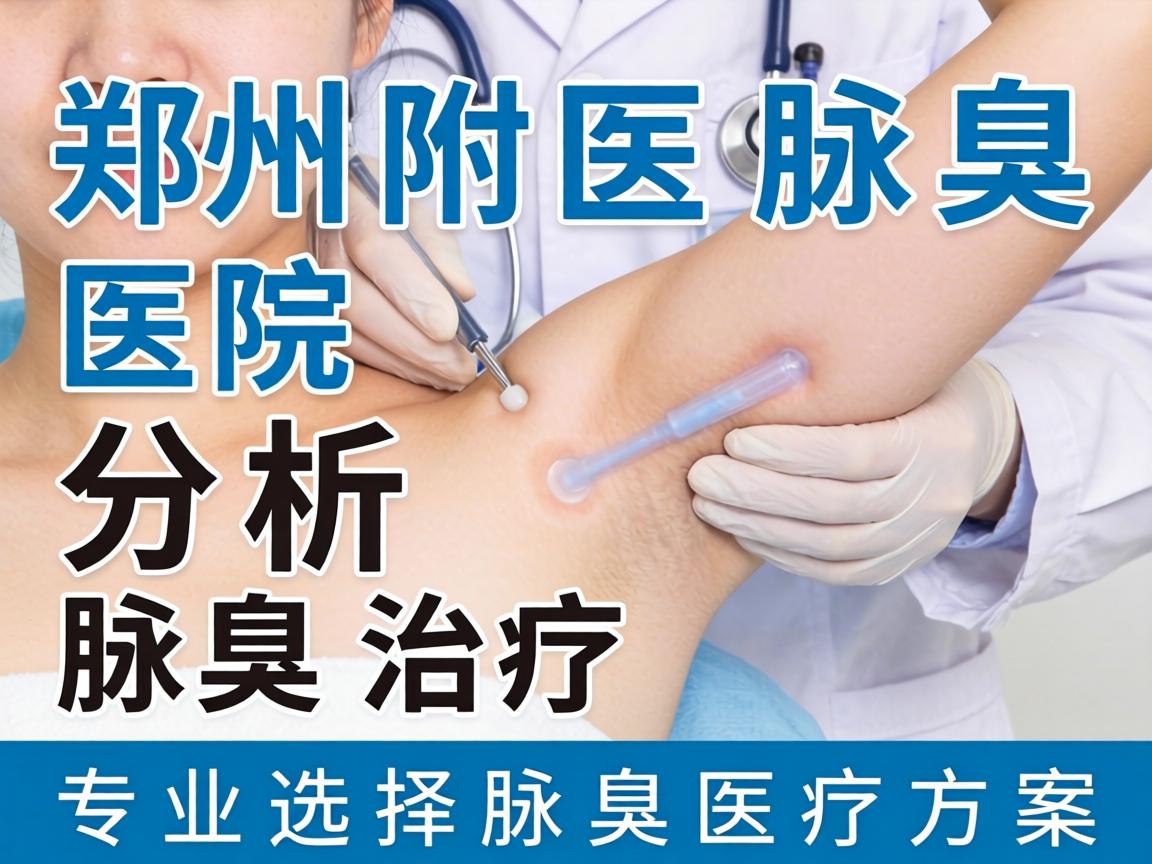郑州附医腋臭医院解析腋臭治疗 专业选择腋臭医疗方案