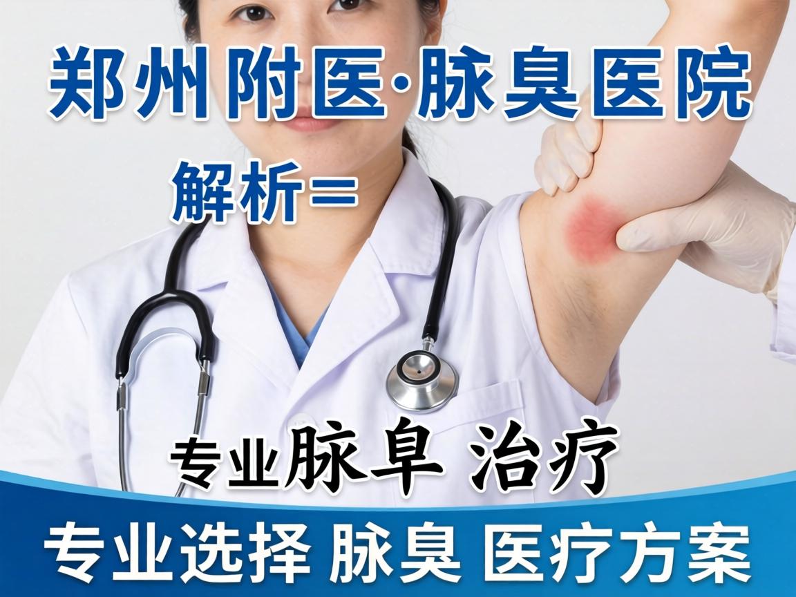 郑州附医腋臭医院解析腋臭治疗 专业选择腋臭医疗方案
