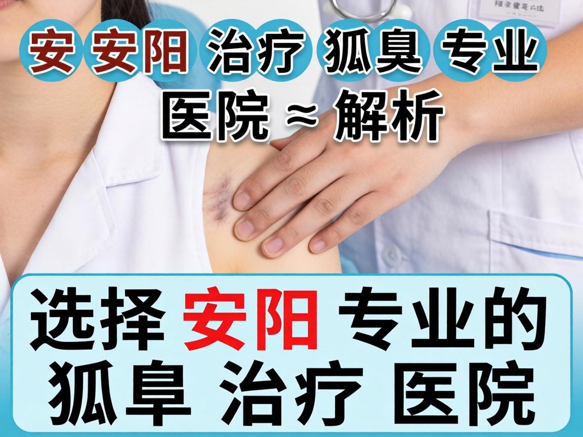 安阳治疗狐臭专业医院解析，如何选择安阳专业的狐臭治疗医院