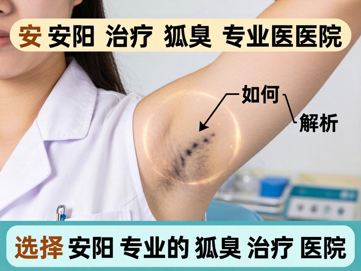 安阳治疗狐臭专业医院解析，如何选择安阳专业的狐臭治疗医院