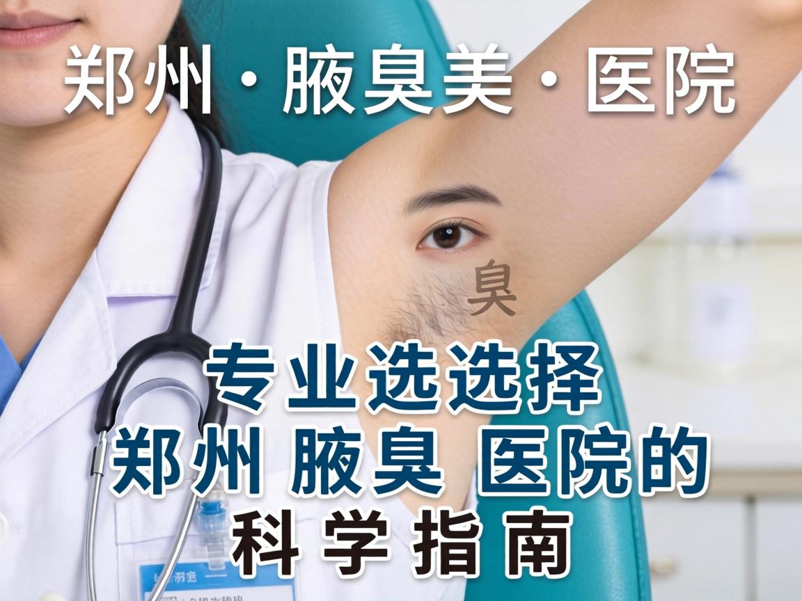 郑州腋臭医院解读，专业选择郑州腋臭医院的科学指南