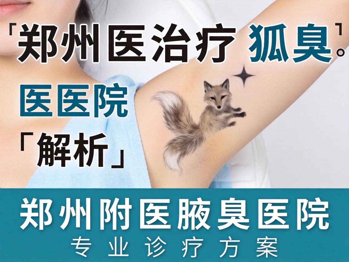 郑州治疗狐臭医院解析，郑州附医腋臭医院专业诊疗方案