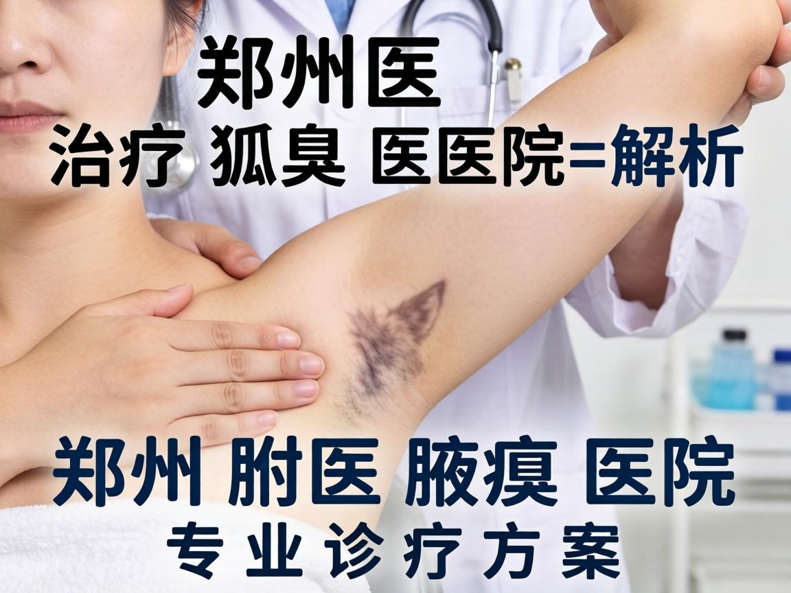 郑州治疗狐臭医院解析，郑州附医腋臭医院专业诊疗方案