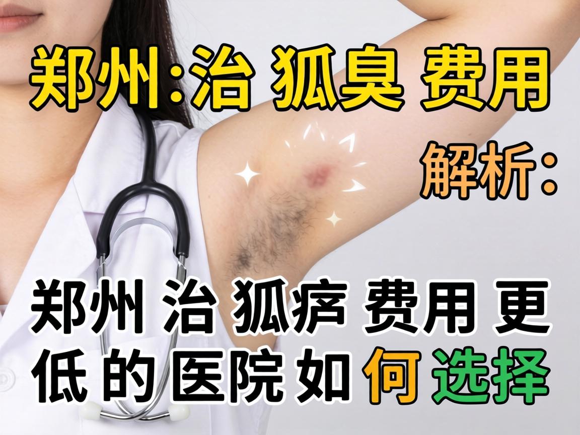 郑州治狐臭费用解析，郑州治狐臭费用更低的医院如何选择