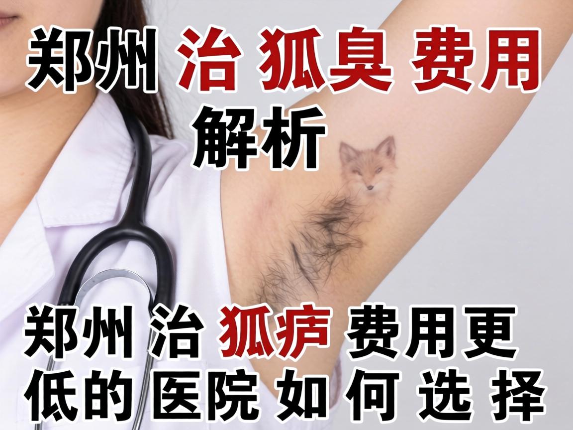 郑州治狐臭费用解析，郑州治狐臭费用更低的医院如何选择