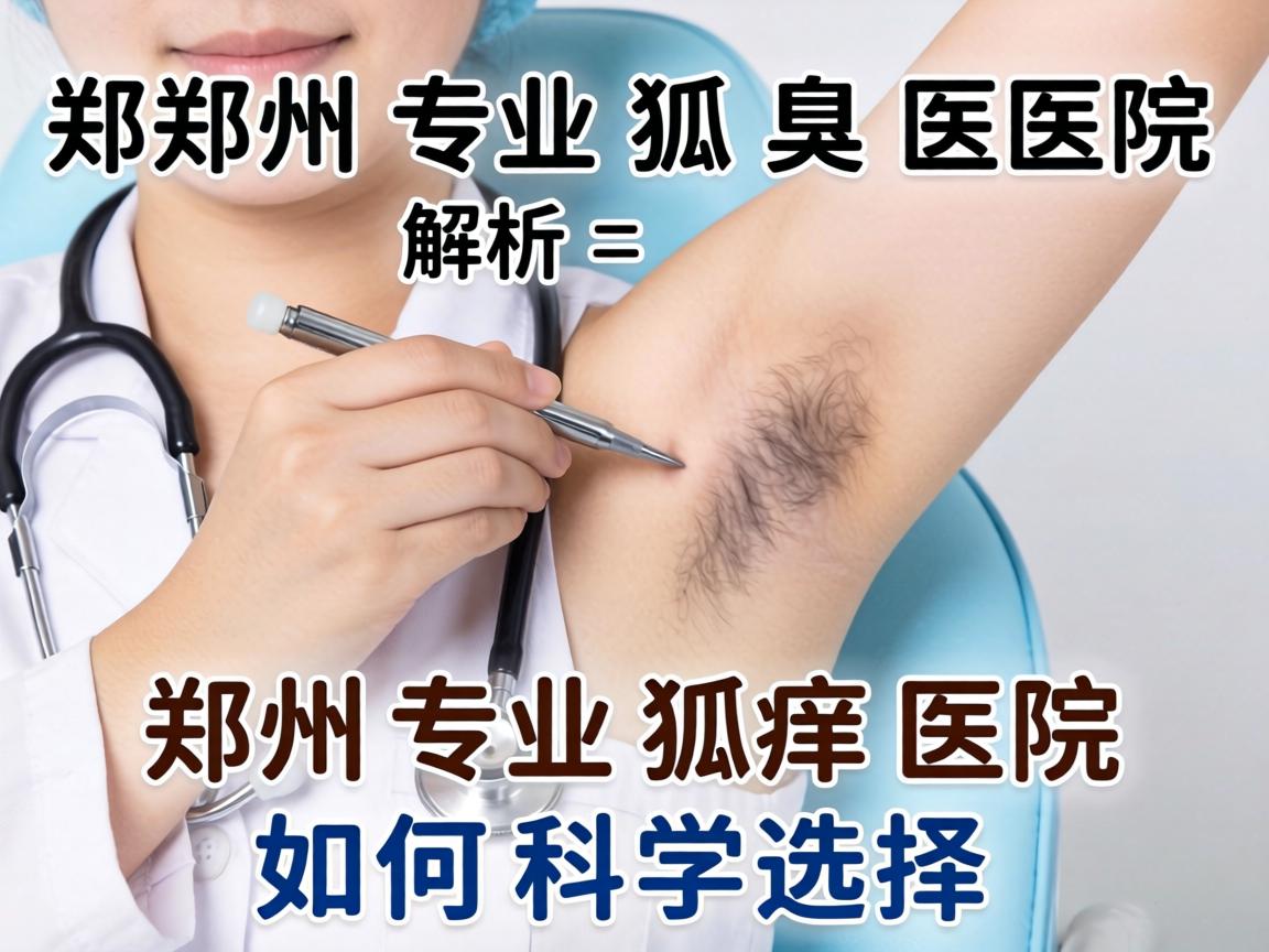 郑州专业狐臭医院解析，郑州专业狐臭医院如何科学选择