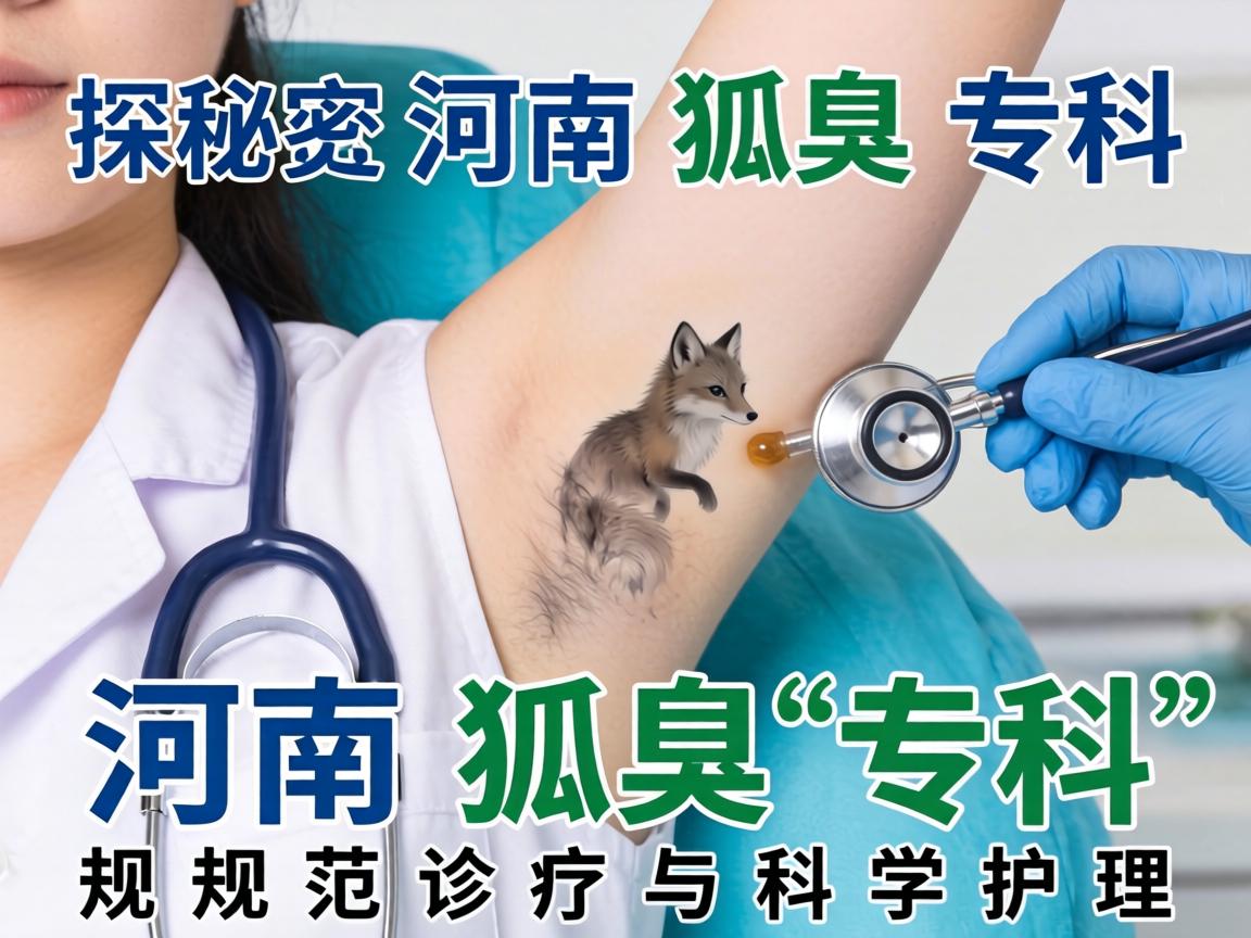 探秘河南狐臭专科，河南狐臭专科的规范诊疗与科学护理