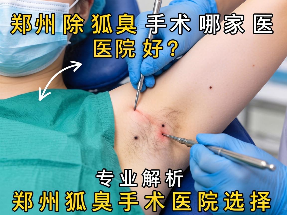 郑州除狐臭手术哪家医院好？专业解析郑州狐臭手术医院选择