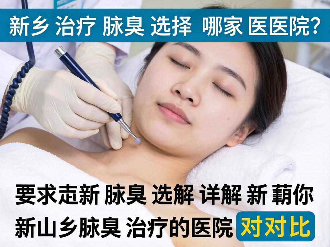 新乡治疗腋臭选择哪家医院？详解新乡腋臭治疗的医院对比