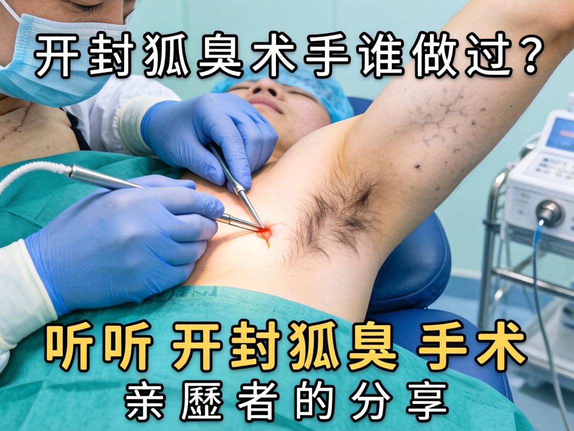 开封狐臭手术谁做过？听听开封狐臭手术亲历者的分享