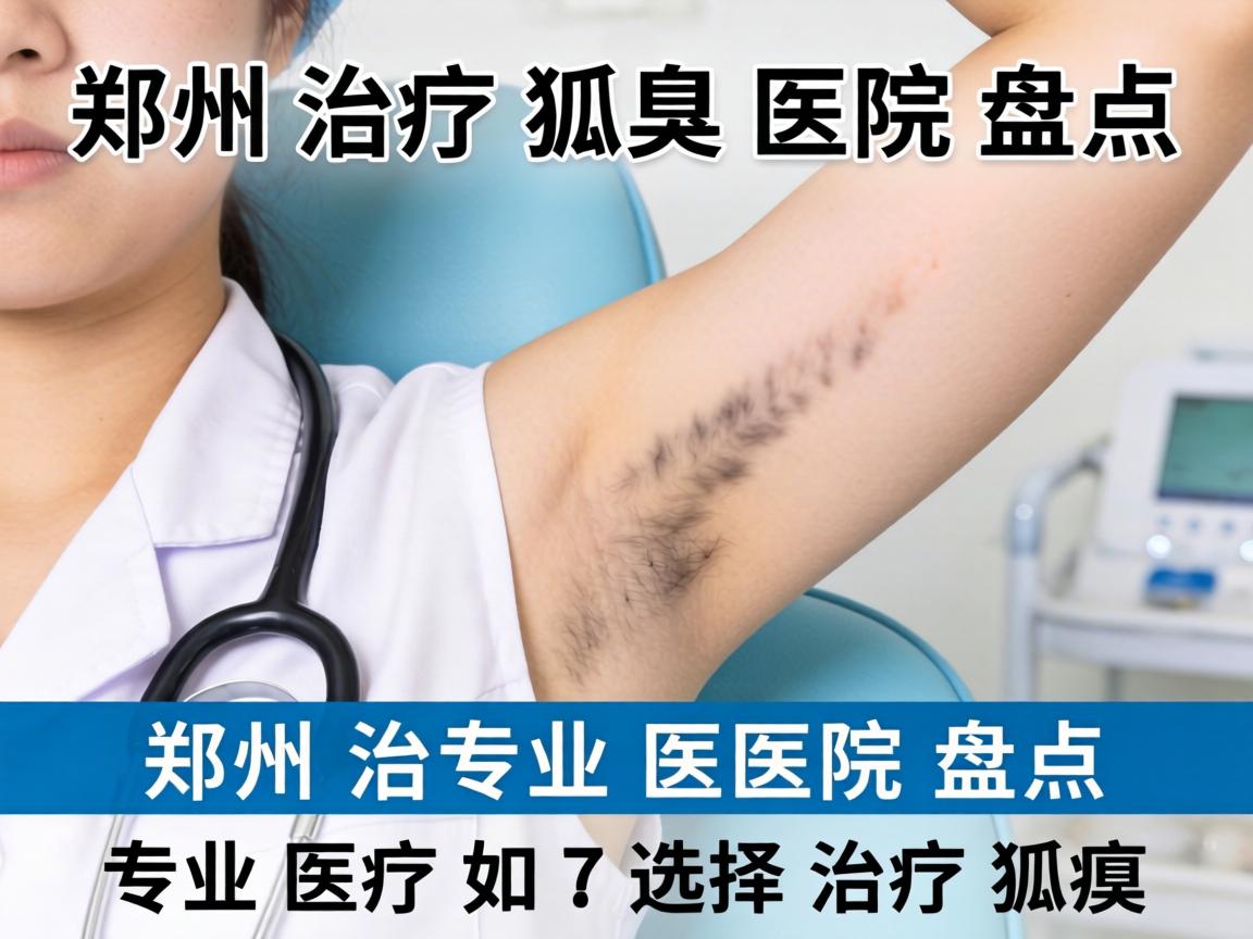 郑州治疗狐臭医院盘点，专业医院如何选择治疗狐臭