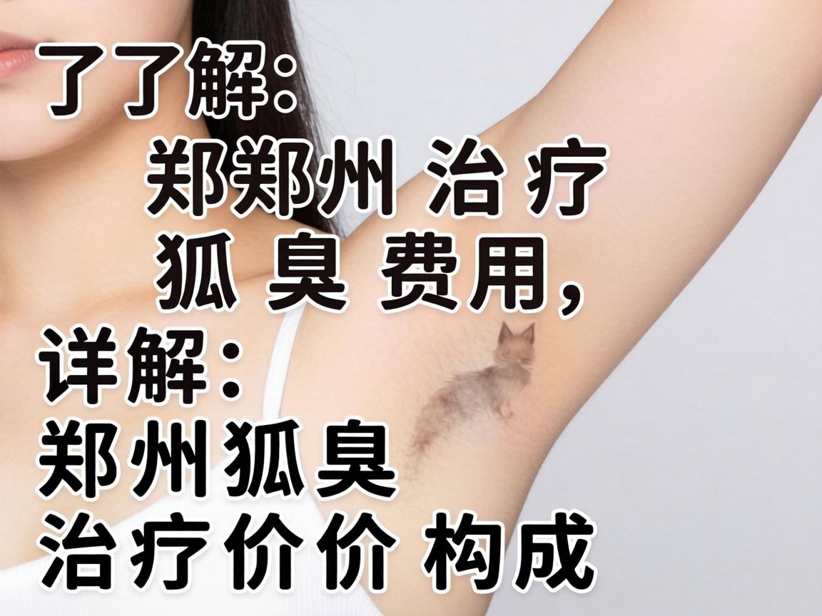 了解郑州治疗狐臭费用，详解郑州狐臭治疗价格构成