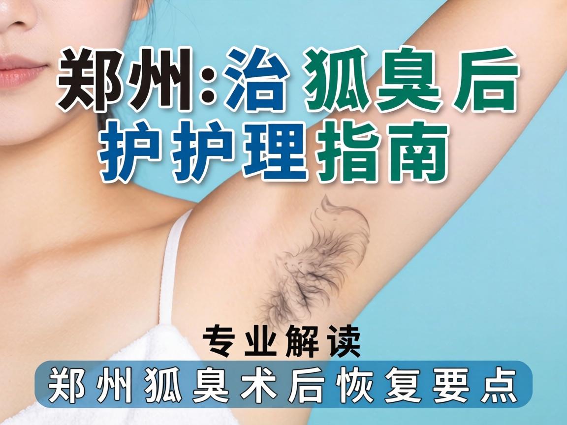 郑州治狐臭后护理指南，专业解读郑州狐臭术后恢复要点