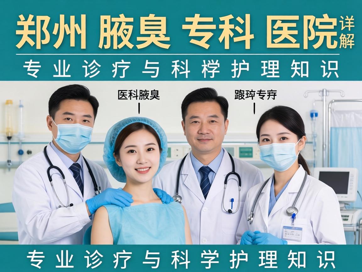 郑州腋臭专科医院详解，专业诊疗与科学护理知识