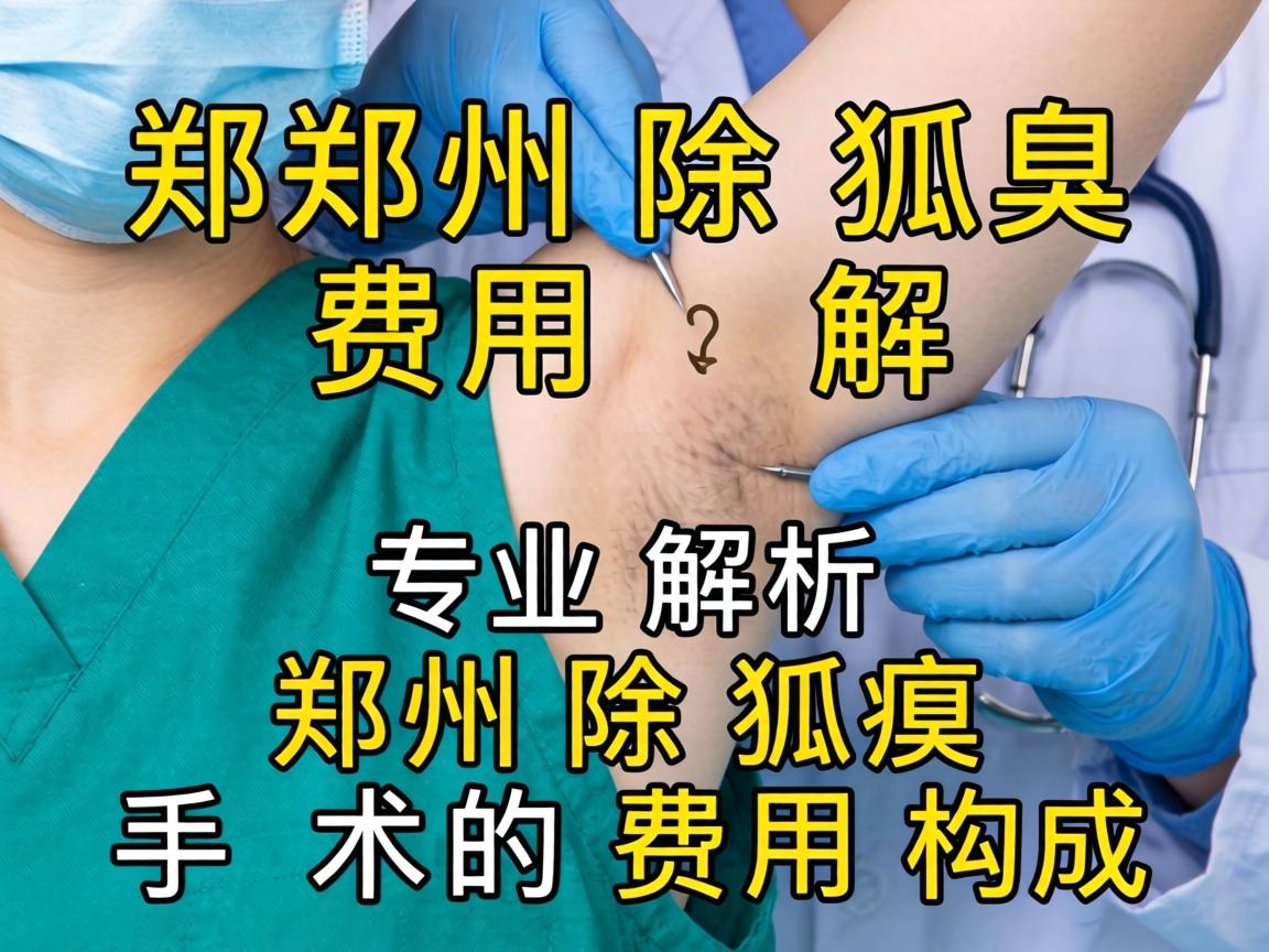 郑州除狐臭费用解读，专业解析郑州除狐臭手术的费用构成