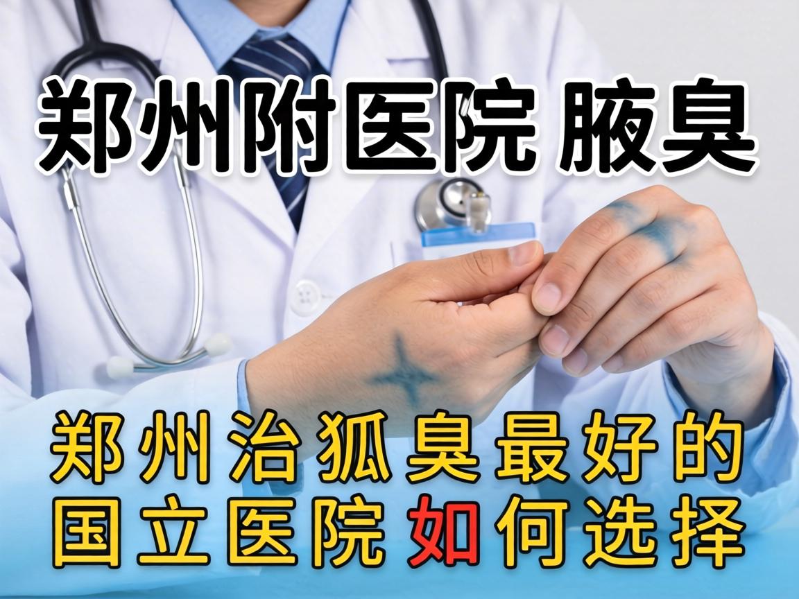 郑州附医腋臭医院解析，郑州治狐臭最好的国立医院如何选择