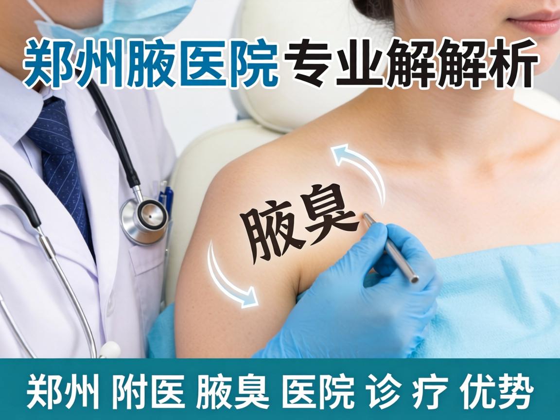 郑州腋臭医院专业解析，郑州附医腋臭医院诊疗优势