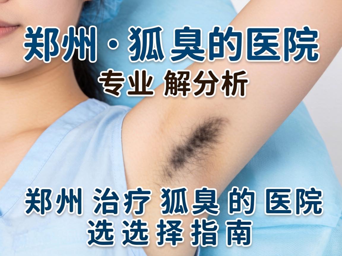 郑州狐臭医院专业解析，郑州治疗狐臭的医院选择指南