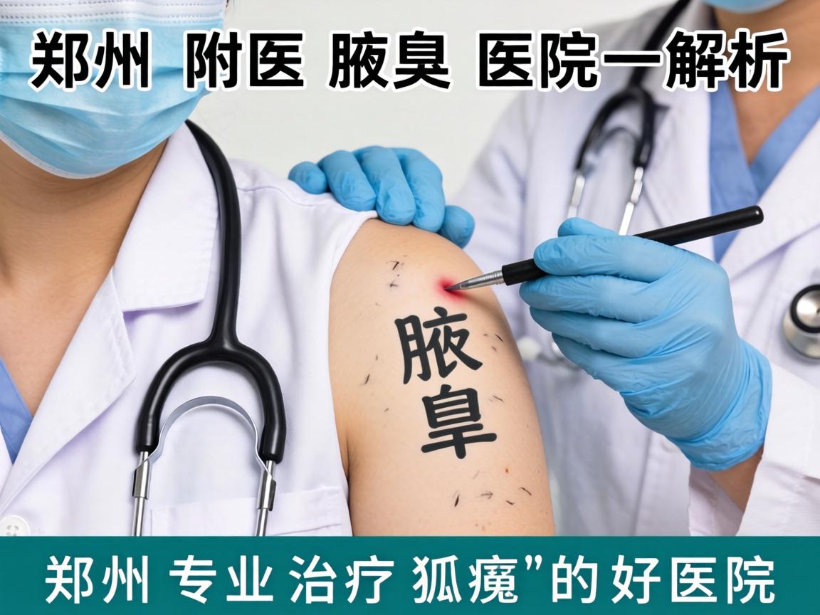 郑州附医腋臭医院解析，郑州专业治疗狐臭的好医院