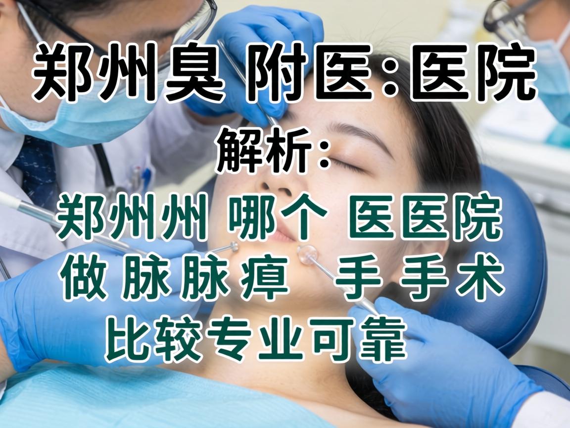 郑州附医腋臭医院解析，郑州哪个医院做腋臭手术比较专业可靠
