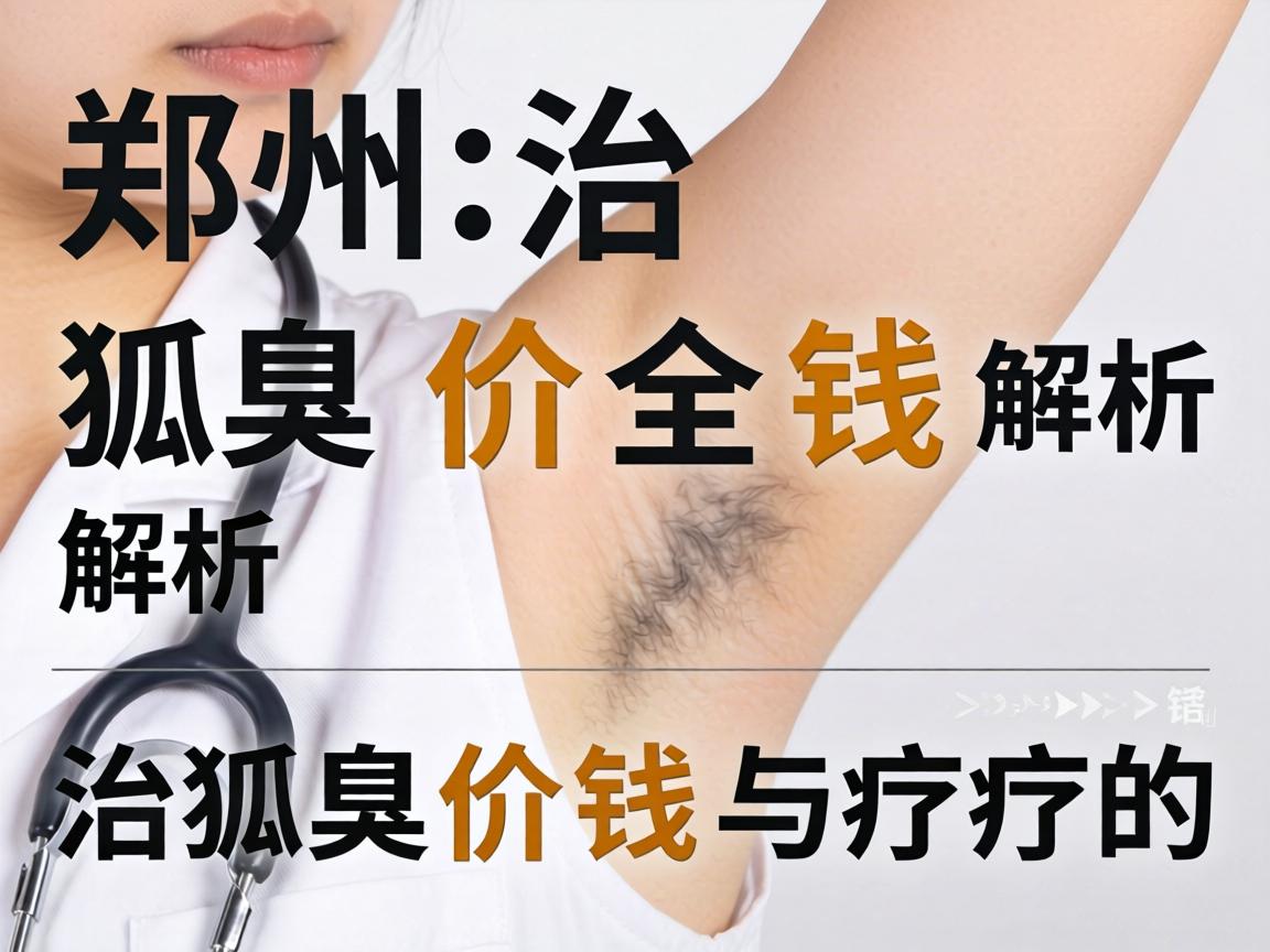 郑州治狐臭价钱解析，治狐臭价钱与疗效的全面指南