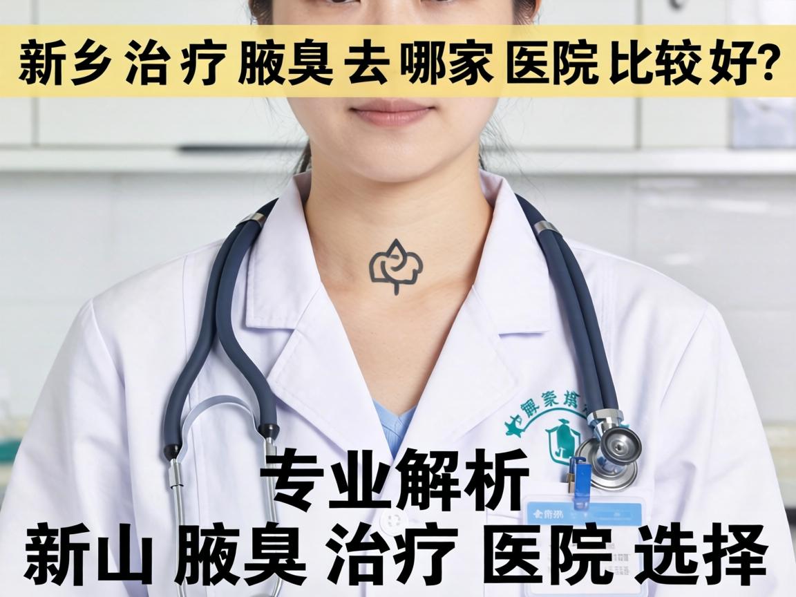 新乡治疗腋臭去哪家医院比较好？专业解析新乡腋臭治疗医院选择
