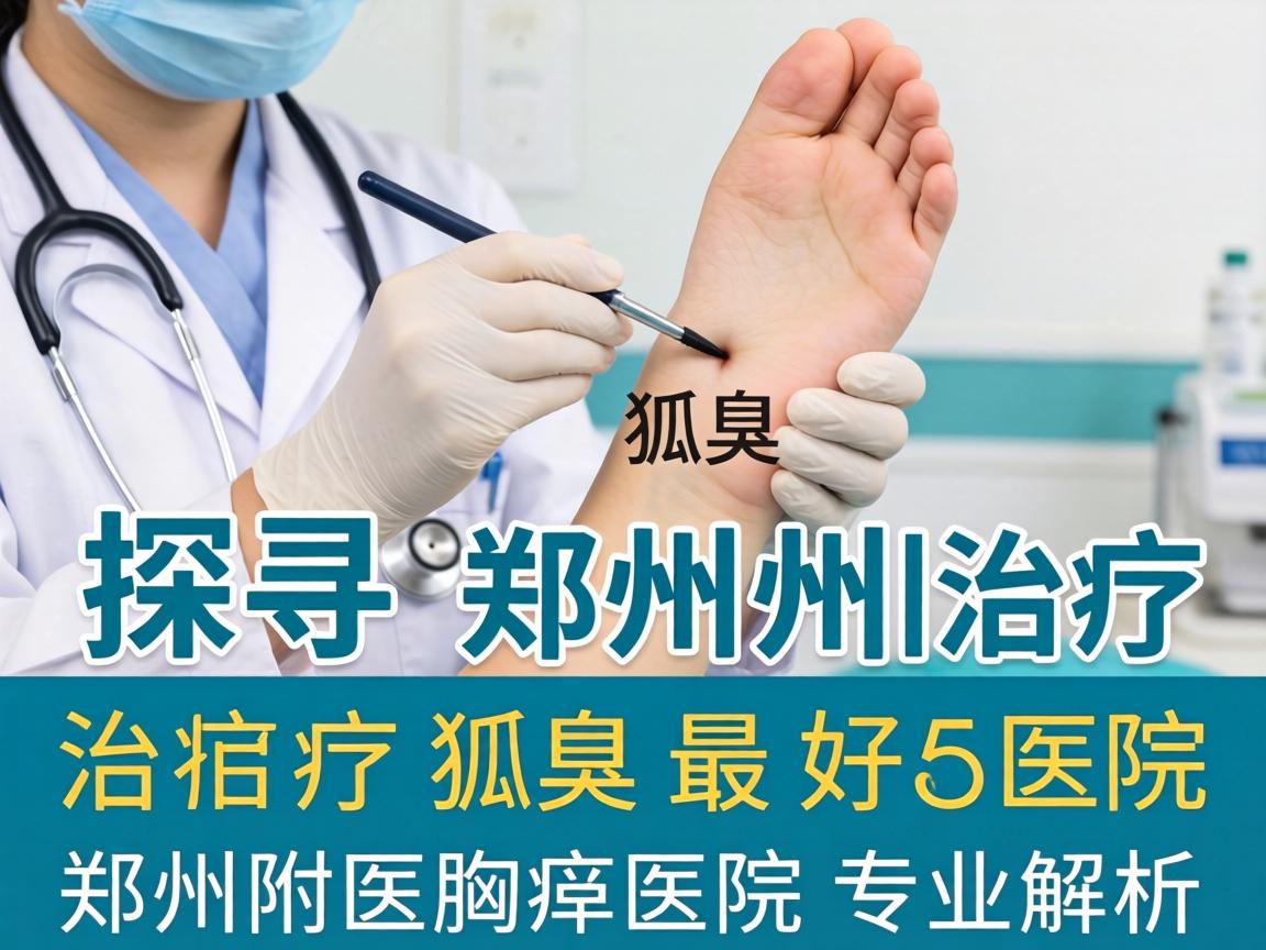 探寻郑州治疗狐臭最好医院，郑州附医腋臭医院专业解析