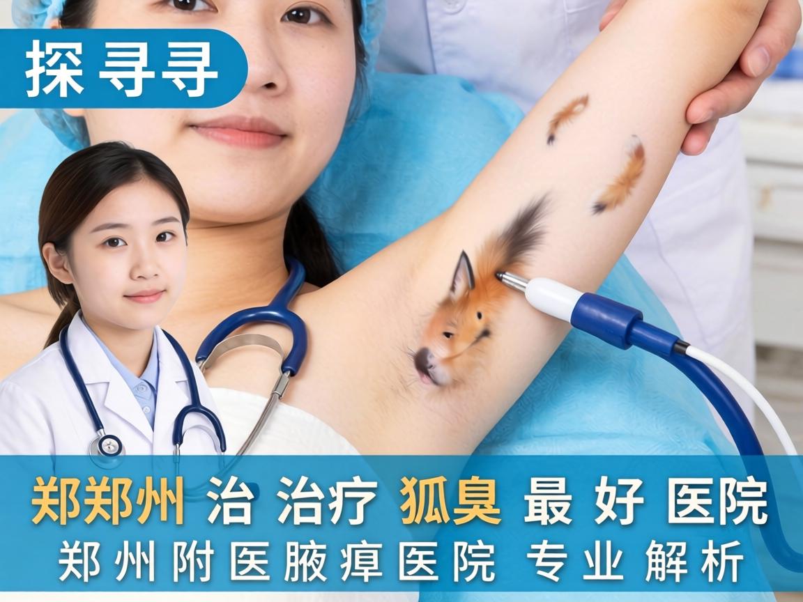 探寻郑州治疗狐臭最好医院，郑州附医腋臭医院专业解析