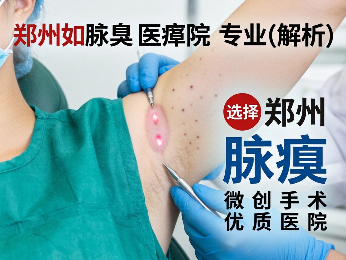 郑州腋臭医院专业解析，如何选择郑州腋臭微创手术优质医院